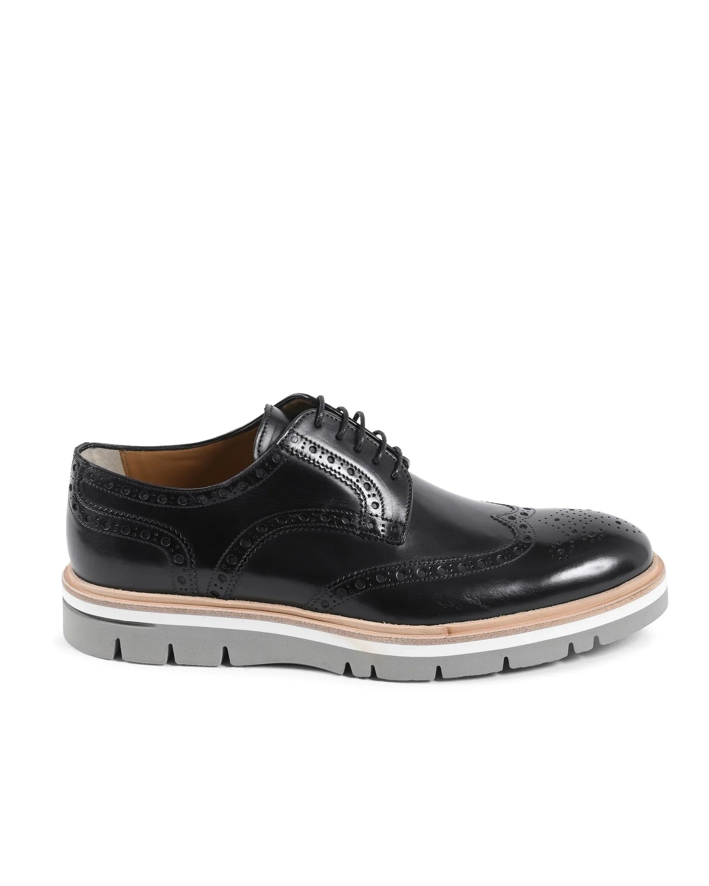 Dee Ocleppo Mens Brogue Shoes EB131 VIT NERO LUC GALLO - Which Mark