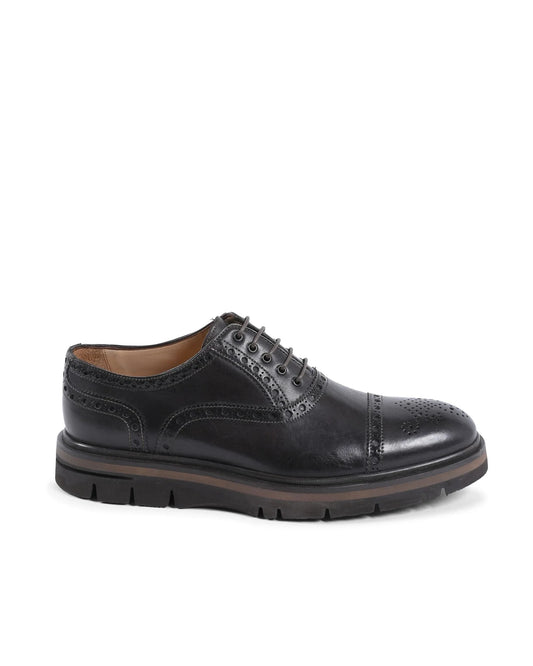 Dee Ocleppo Mens Brogue Shoes EB130 VITELLO T MORO - Which Mark