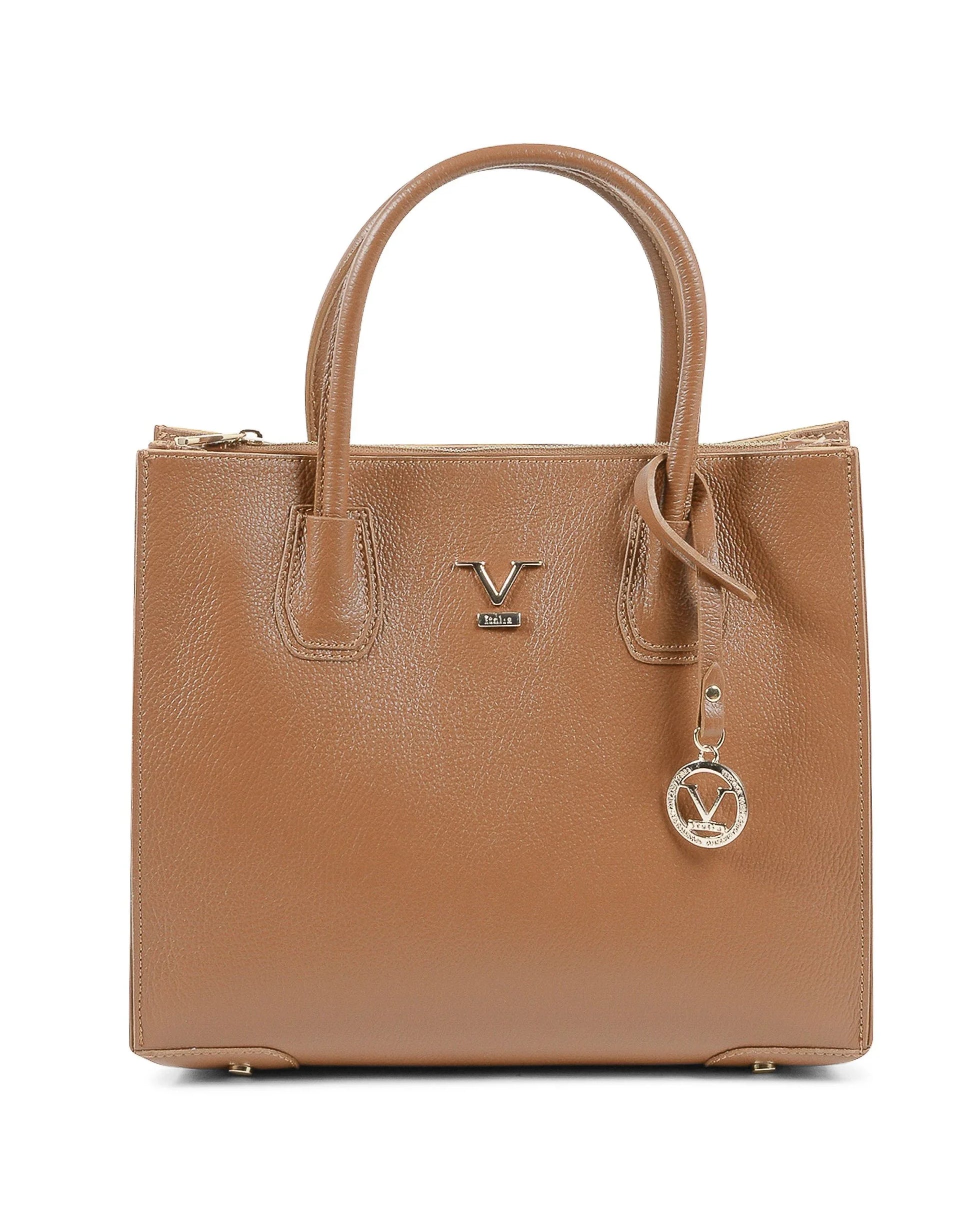 V Italia Womens Handbag BE10275 52 DOLLARO CARAMELLO - Which Mark