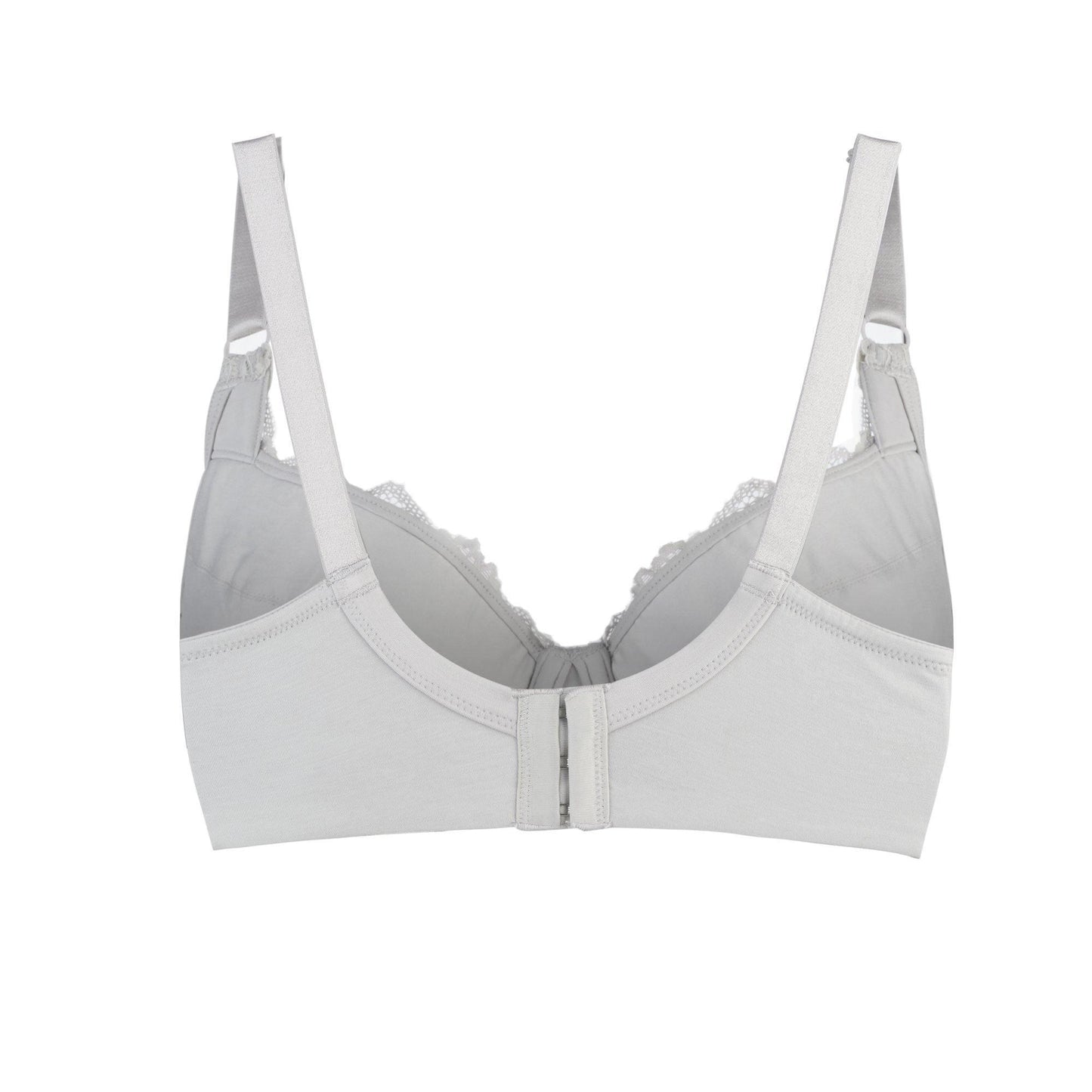 Mercury - Lace Silk & Organic Cotton Plunge Bra - Which Mark
