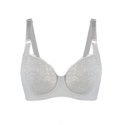 Mercury - Lace Silk & Organic Cotton Plunge Bra - Which Mark