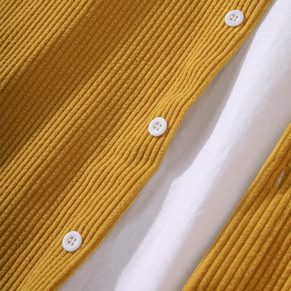 Men's Loose Casual Sleeve DressShirt - Which Mark