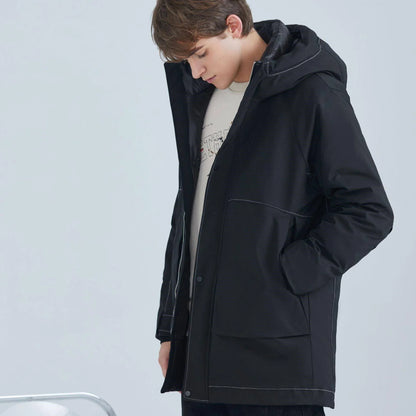 Winter Loose White Duck Down Quality Fashion Jacket Men - Which Mark