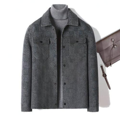 Cashmere Short Wool Jacket Men - Which Mark