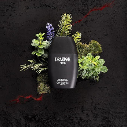 Guy Laroche Drakkar Noir Eau De Toilette Spray for Men - 3.4 Oz, 100.6 ml (Pack of 1) - Which Mark