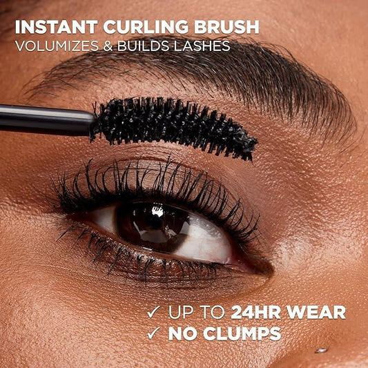 L’Oréal Paris Voluminous Original Mascara Curved Brush, Lash Volumizing and Separating Mascara, Non-Clumping Formula for Soft and Smooth Lashes, Black Brown 8.5ml - Which Mark