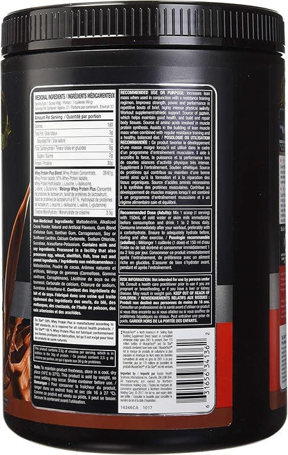 Whey Protein Powder, Six Star 100% Whey Protein Plus, Whey Protein Isolate & Peptides, Lean Protein Powder for Muscle Gain, Whey Isolate Protein Shake, Chocolate, 4 lbs - Which Mark