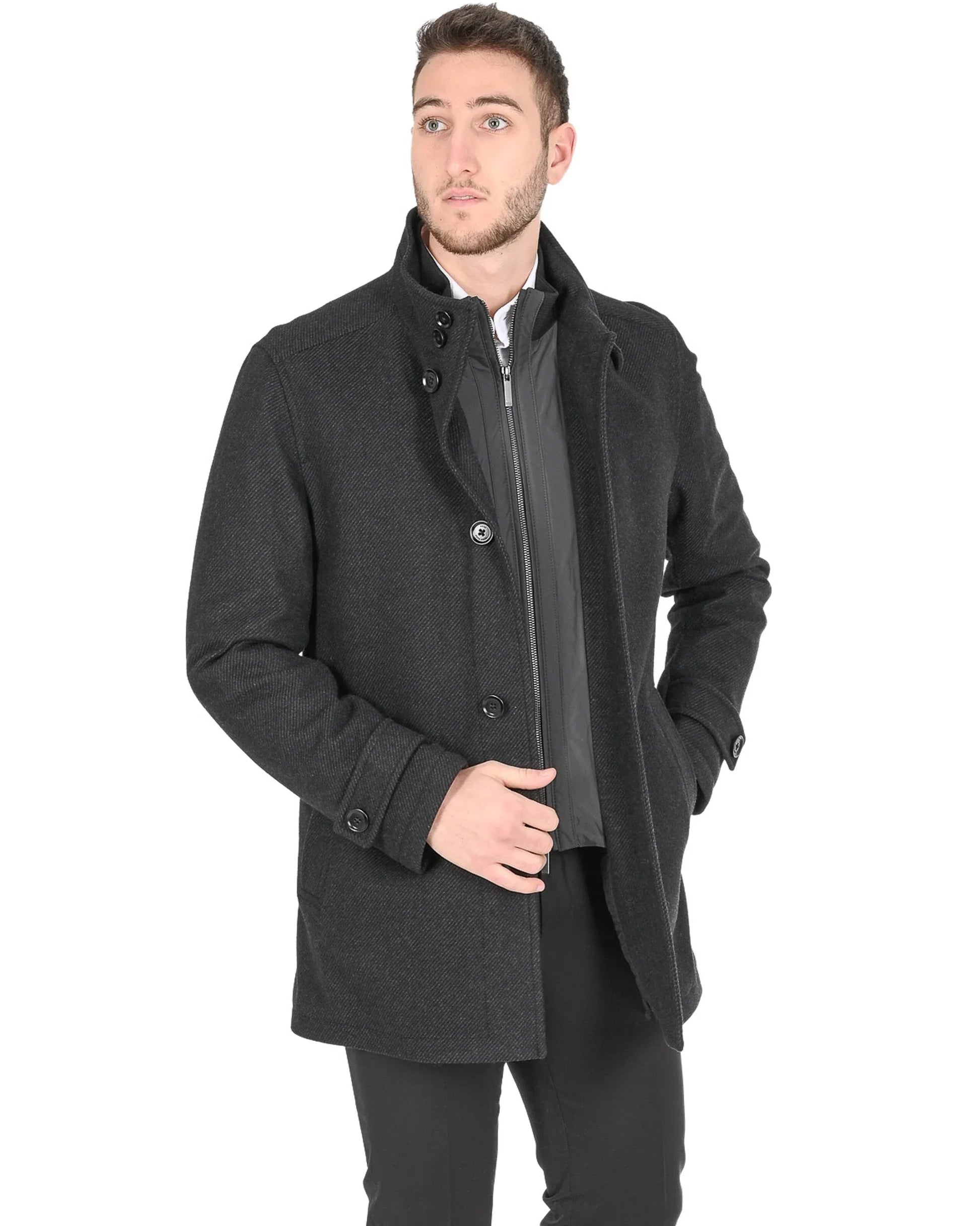 Boss by Hugo Boss Mens Jacket 50321202 010 - Which Mark