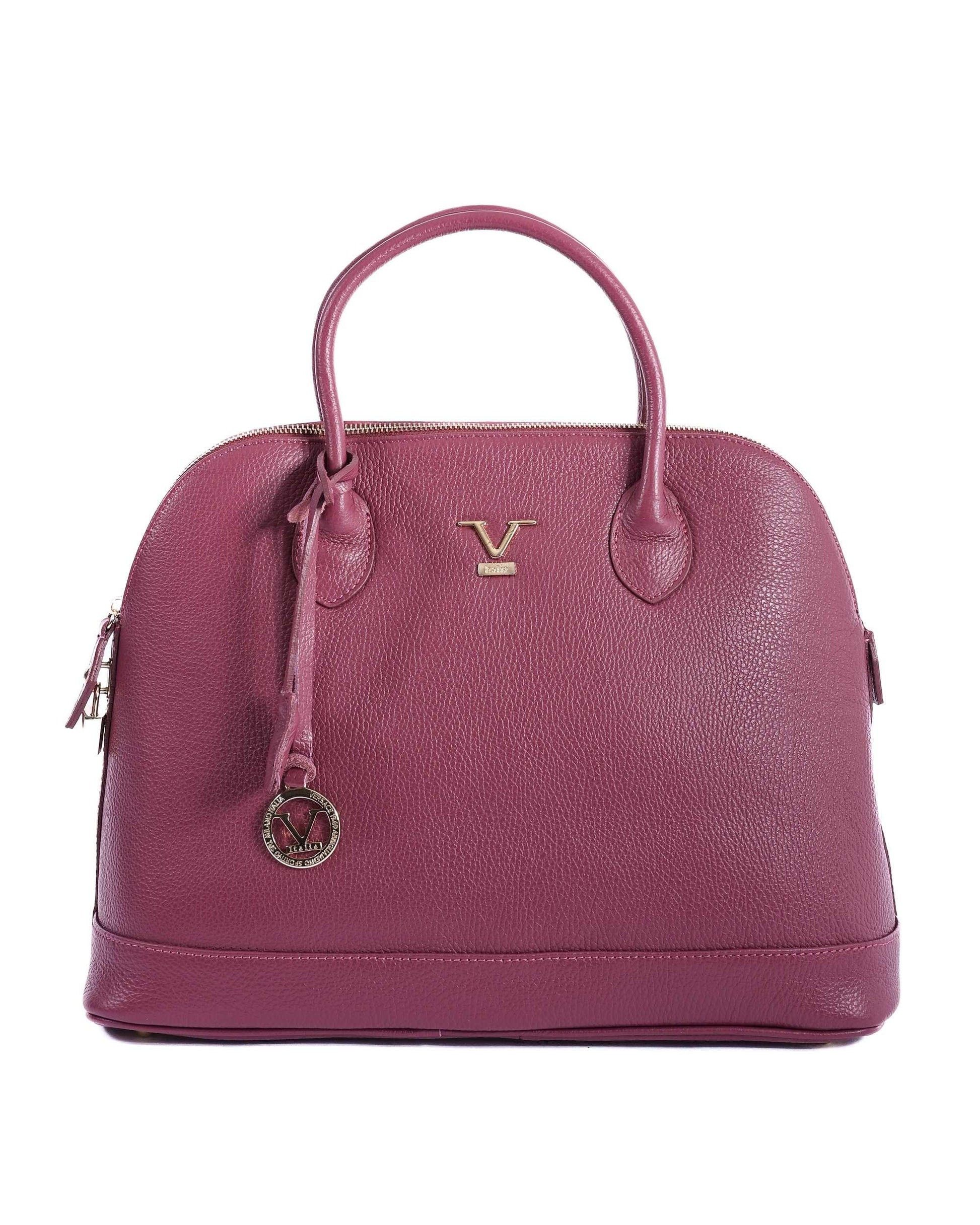 V Italia Womens Handbag Raspberry BC10880 DOLLARO PRUGNA - Which Mark