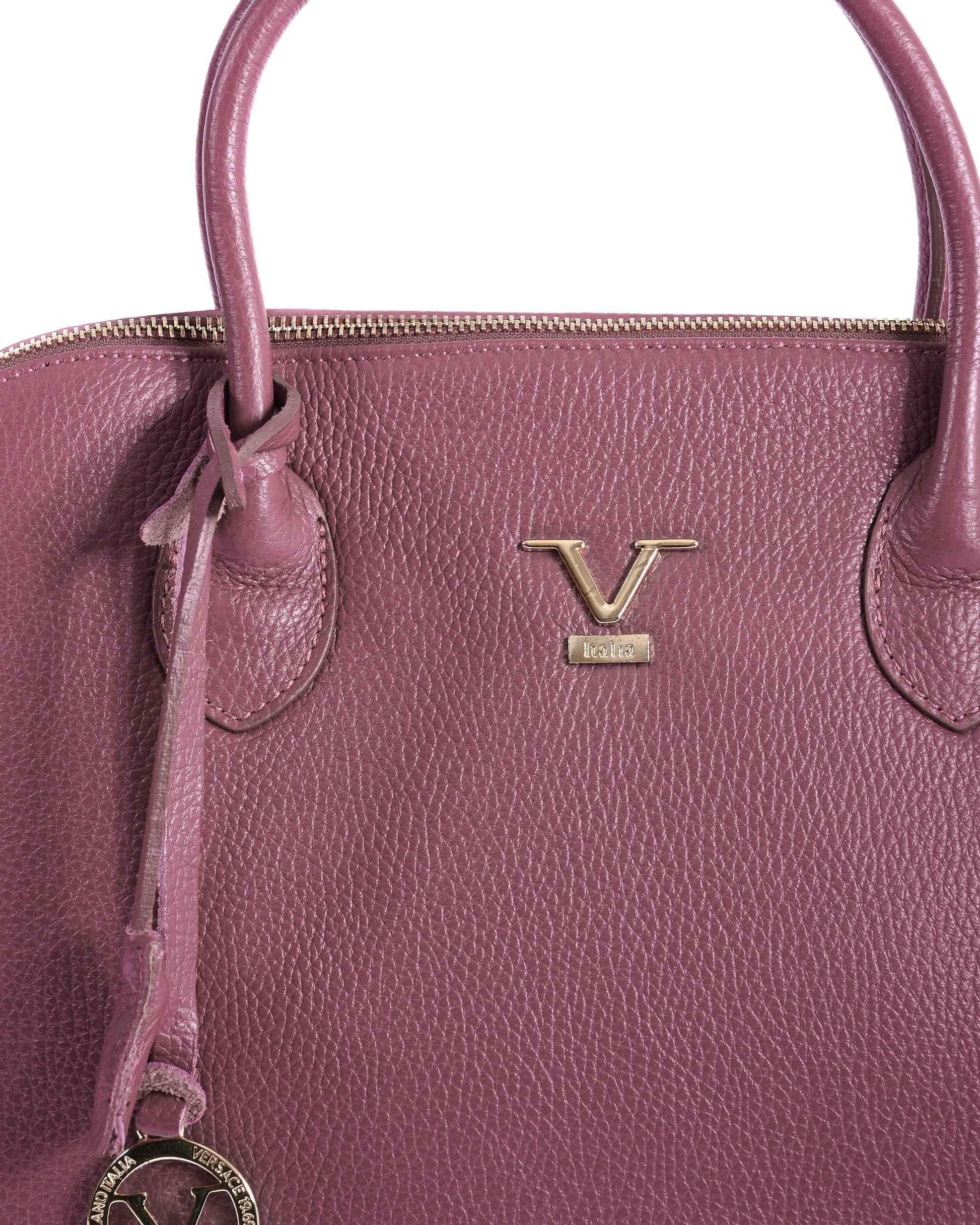 V Italia Womens Handbag Raspberry BC10880 DOLLARO PRUGNA - Which Mark