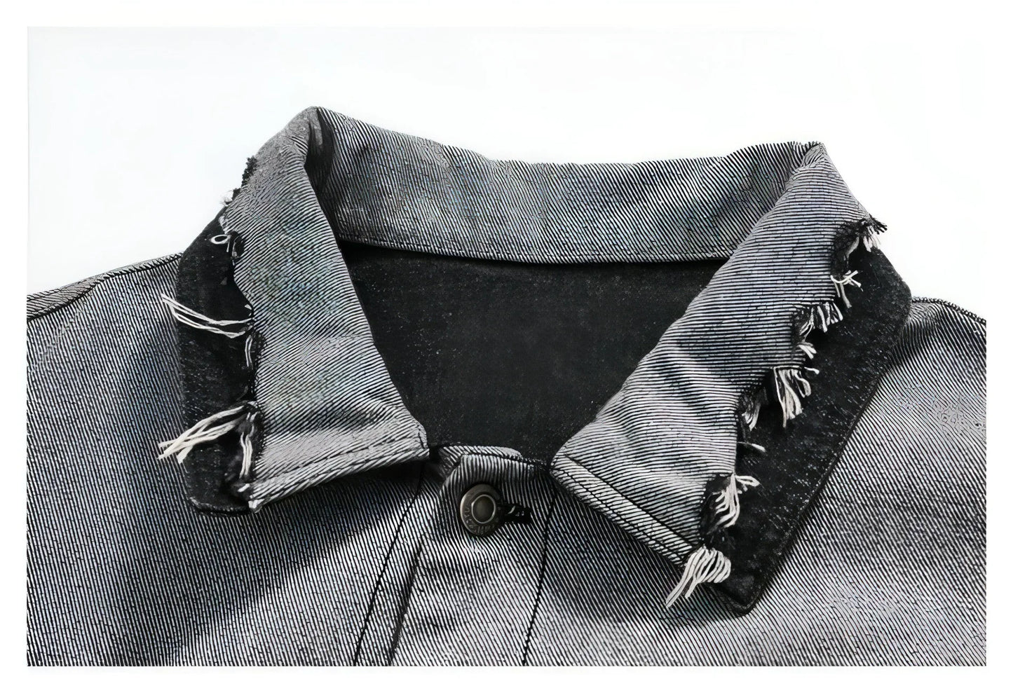 Lapel Denim Jacket For Men And Women - Which Mark