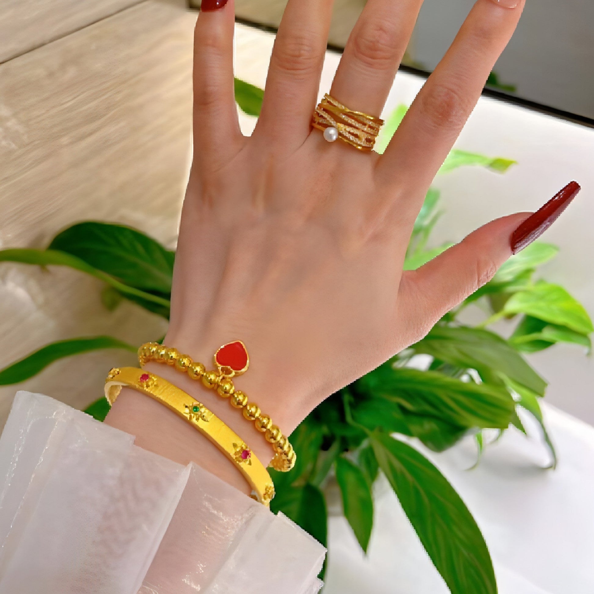 Women's Pure Gold Fashion Bracelet - Which Mark