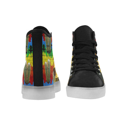 AND THIS, IS THE RAINBOW BRUSH CACTUS. II Light Up Men's Sneakers - Which Mark
