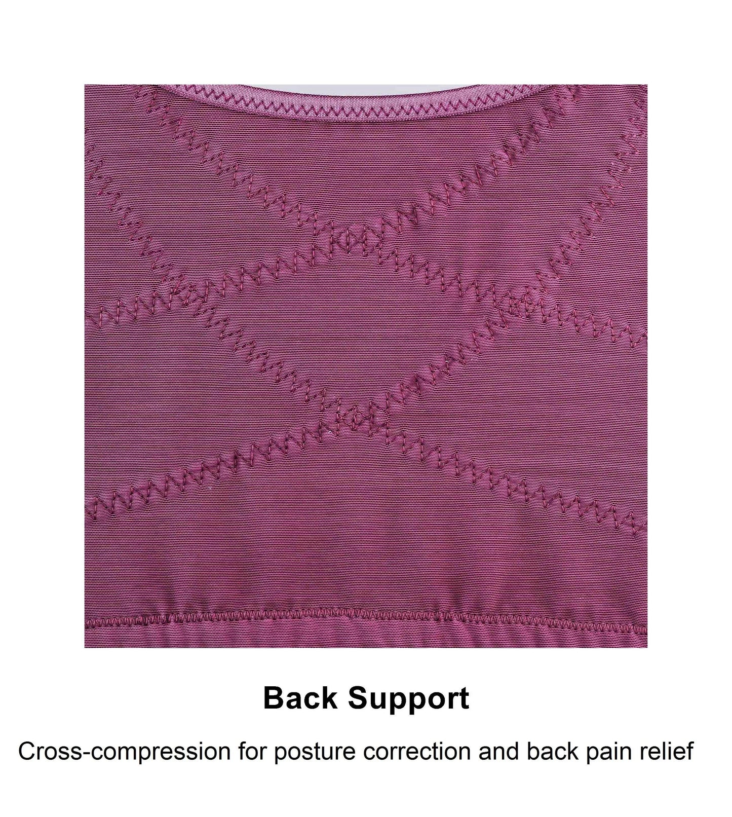 Claret Silk Back Support Cotton Sports Bra (Multiple colors available) - Which Mark