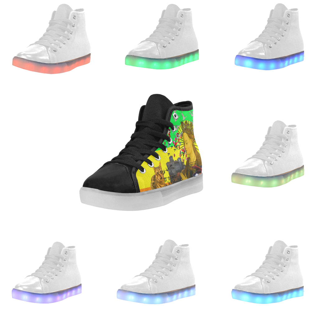 PRAYER Light Up Men's Sneakers - Which Mark