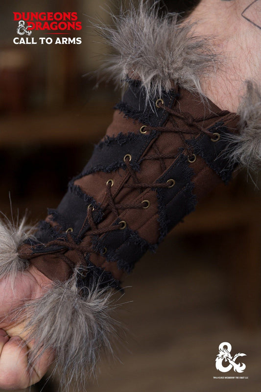 Dungeons & Dragons Barbarian Bracers Brown/Black - Which Mark