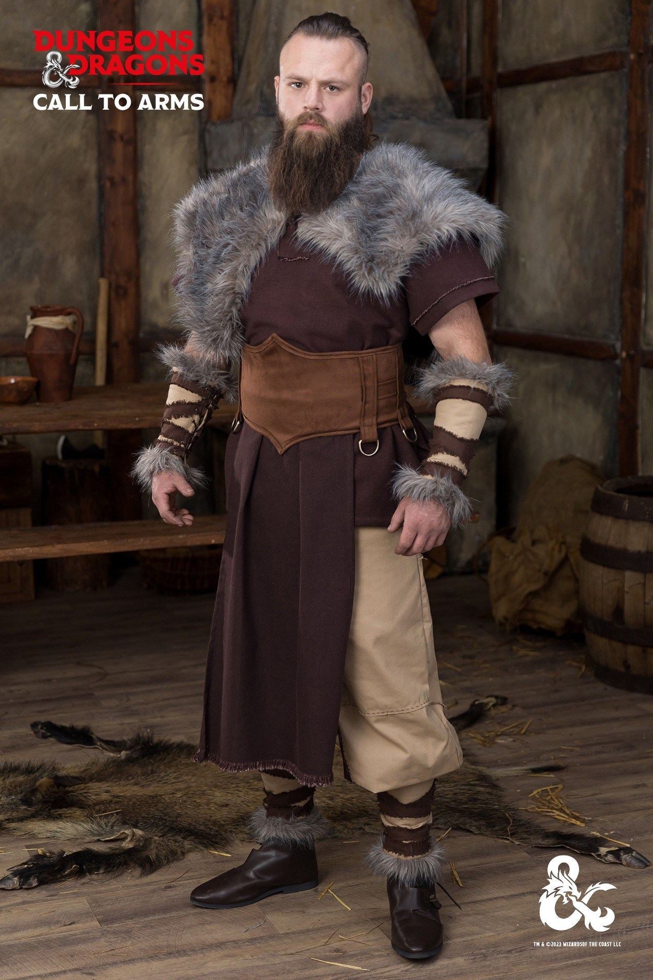 Dungeons & Dragons Barbarian Loincloth Brown - Which Mark