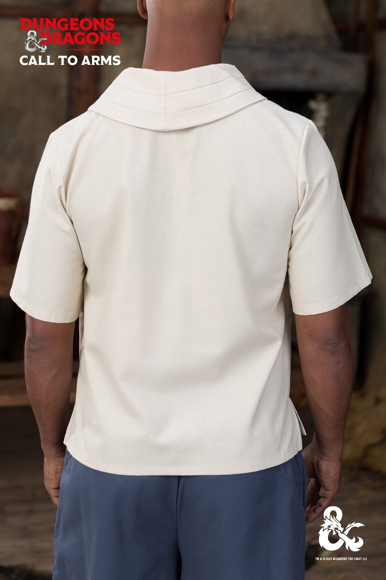 Dungeons & Dragons Monk Shirt Natural - Which Mark