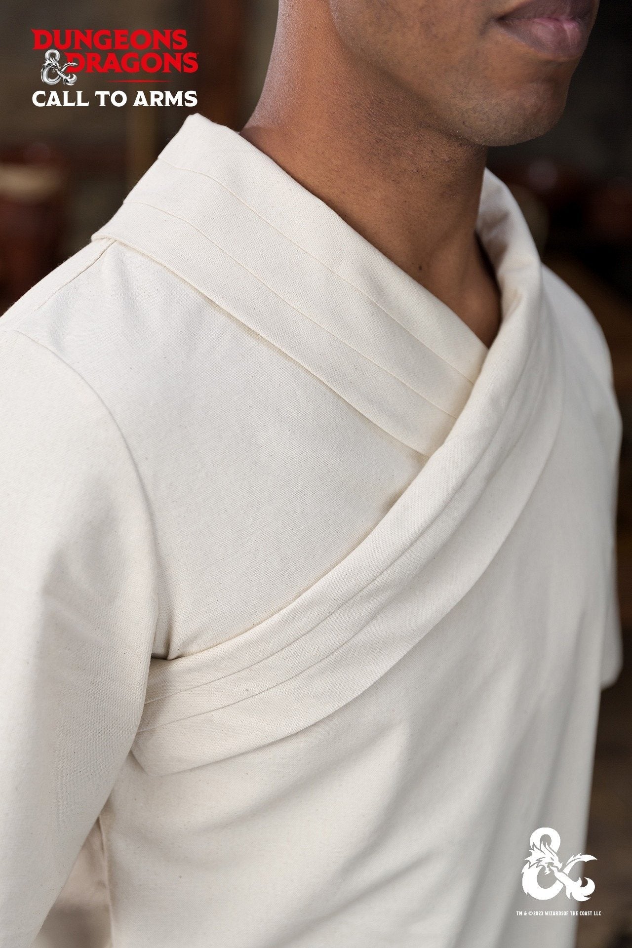 Dungeons & Dragons Monk Shirt Natural - Which Mark