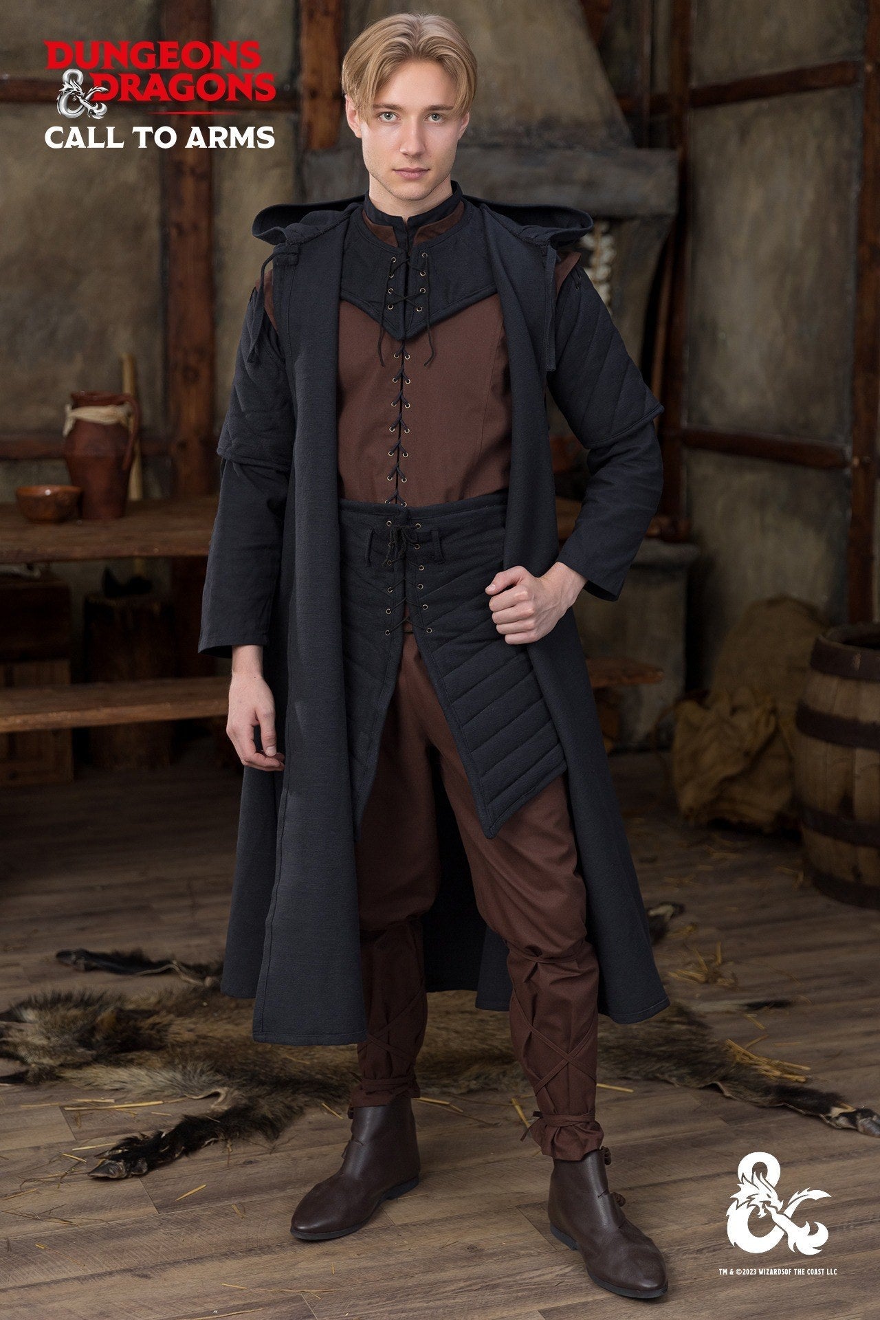 Dungeons & Dragons Ranger Tassets Black - Which Mark