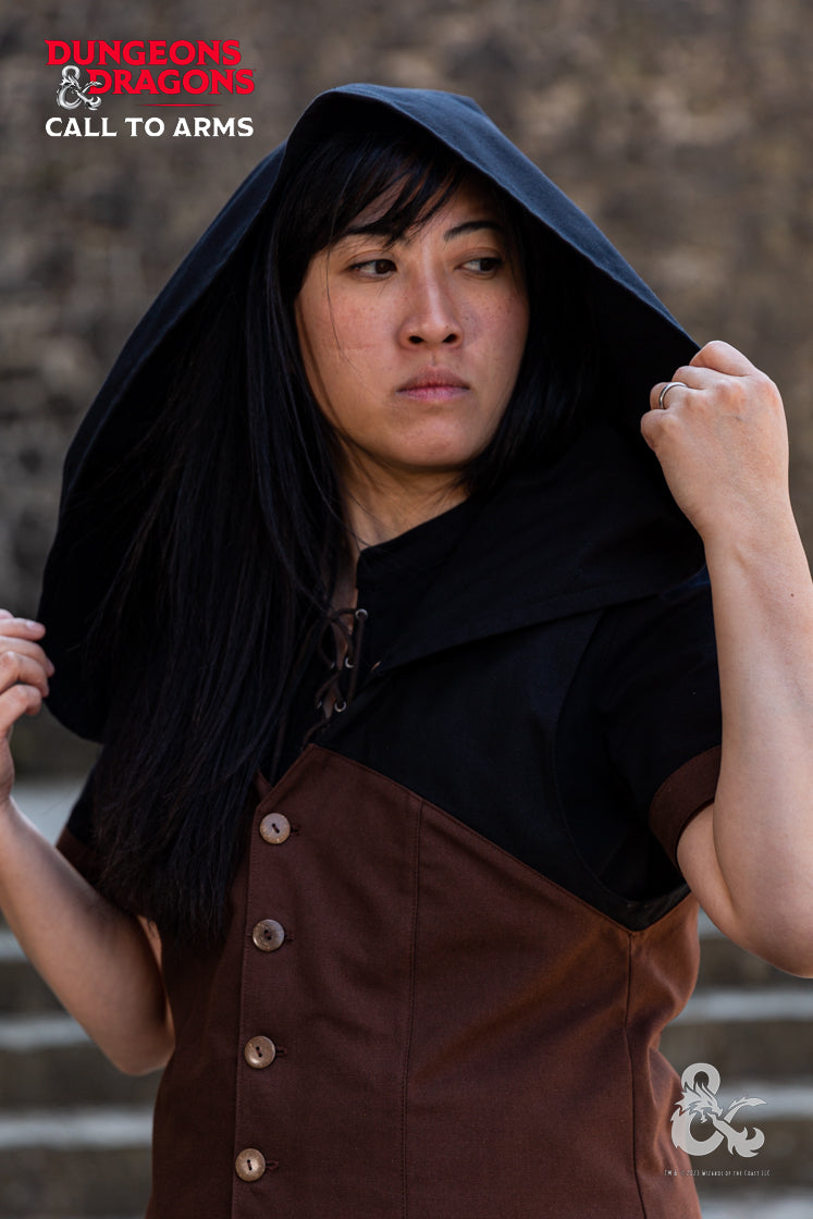 Dungeons & Dragons Rogue Garment Set Dark Black/Brown - Which Mark