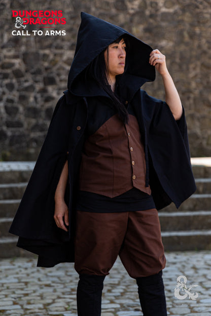 Dungeons & Dragons Rogue Garment Set Dark Black/Brown - Which Mark