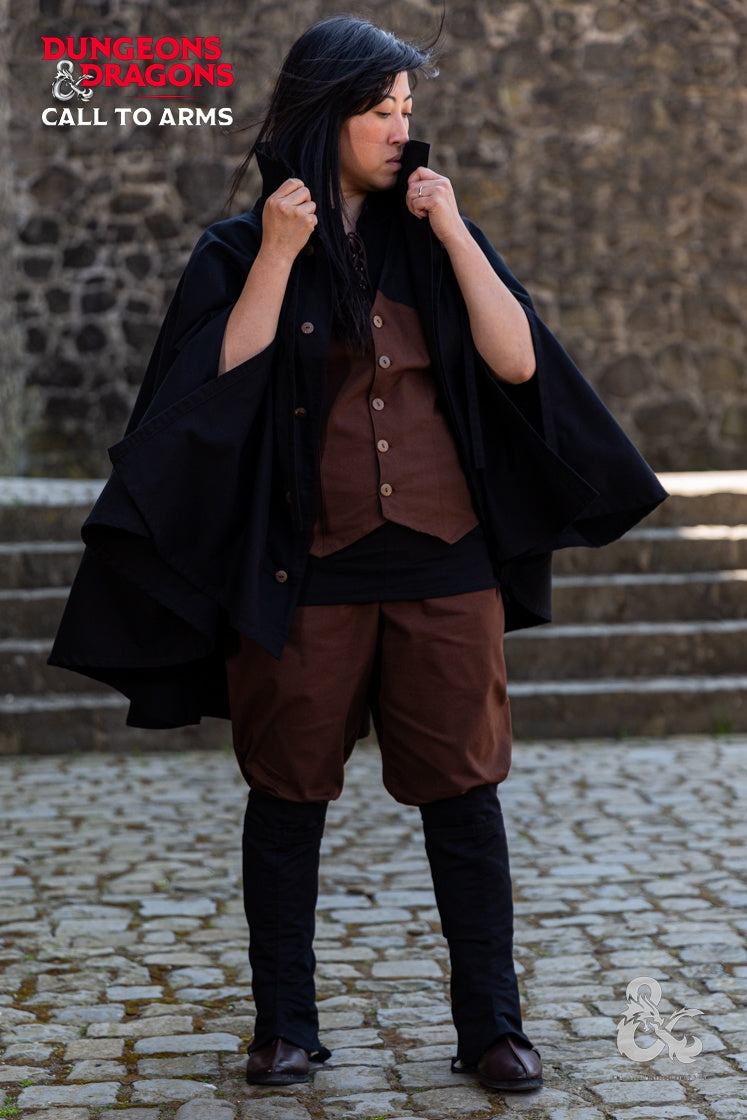 Dungeons & Dragons Rogue Garment Set Dark Black/Brown - Which Mark