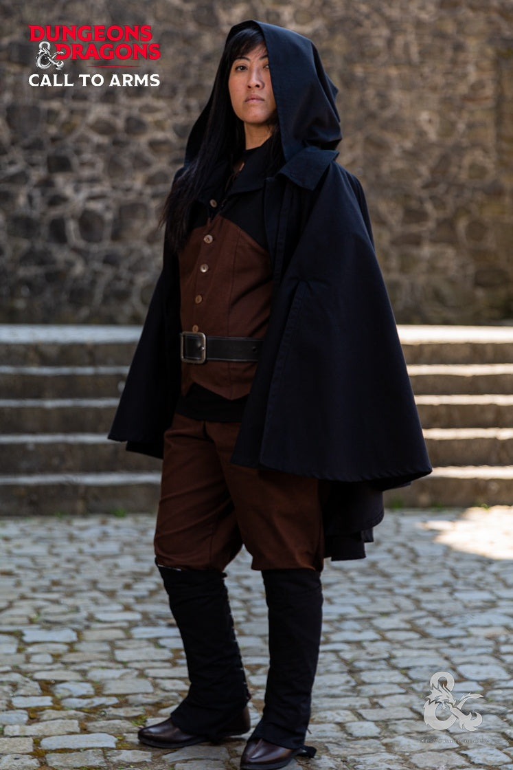 Dungeons & Dragons Rogue Garment Set Dark Black/Brown - Which Mark