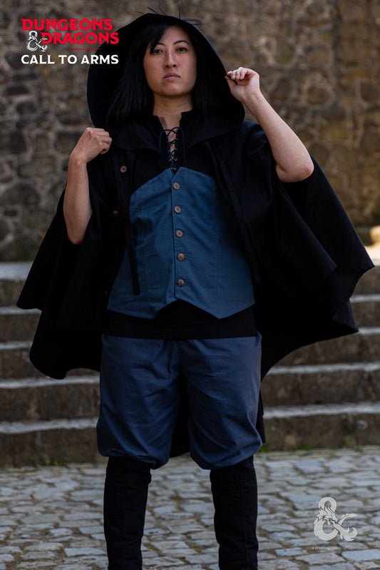 Dungeons & Dragons Rogue Garment Set Black/Woad Blue - Which Mark