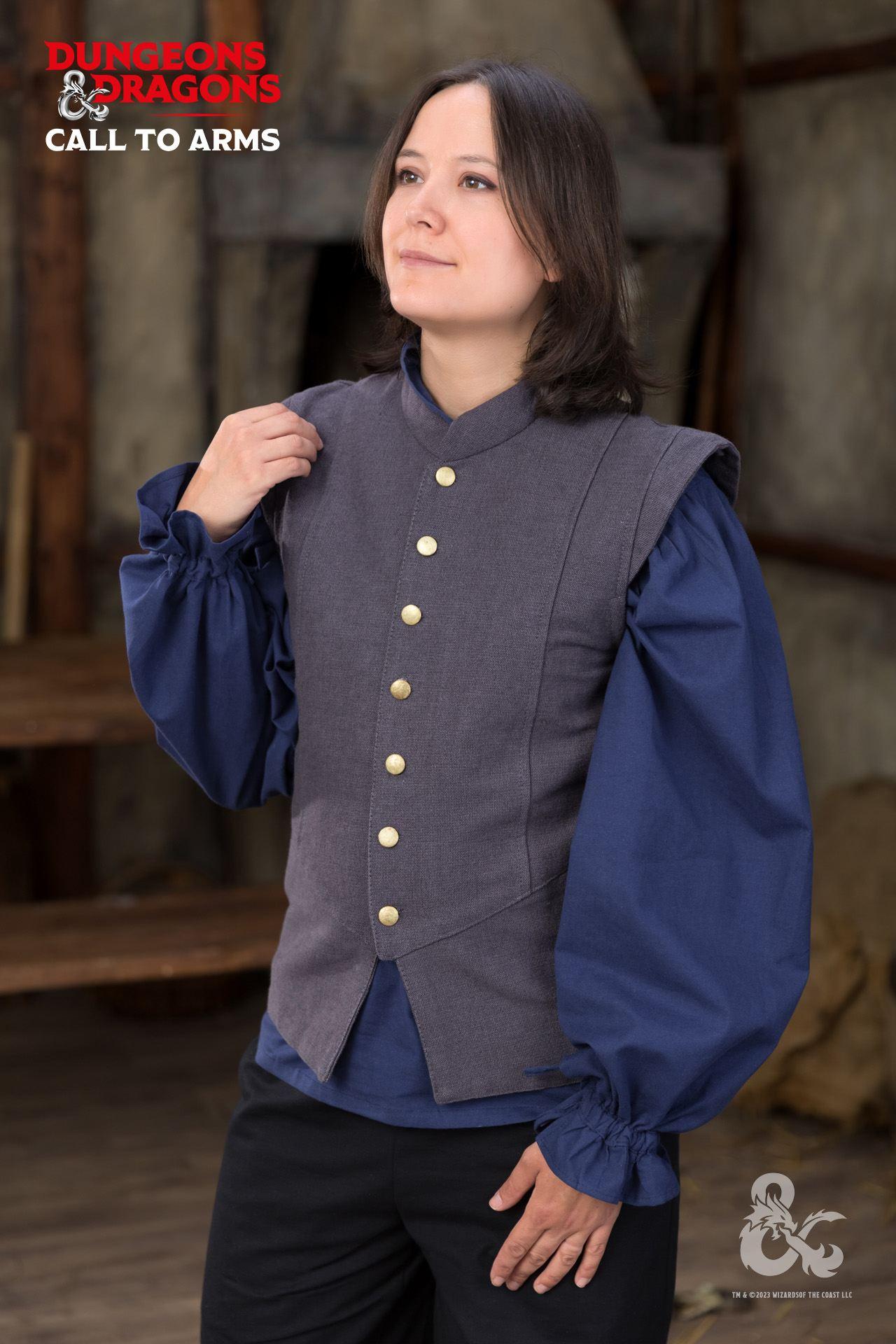 Dungeons & Dragons Bard Jerkin Grey - Which Mark