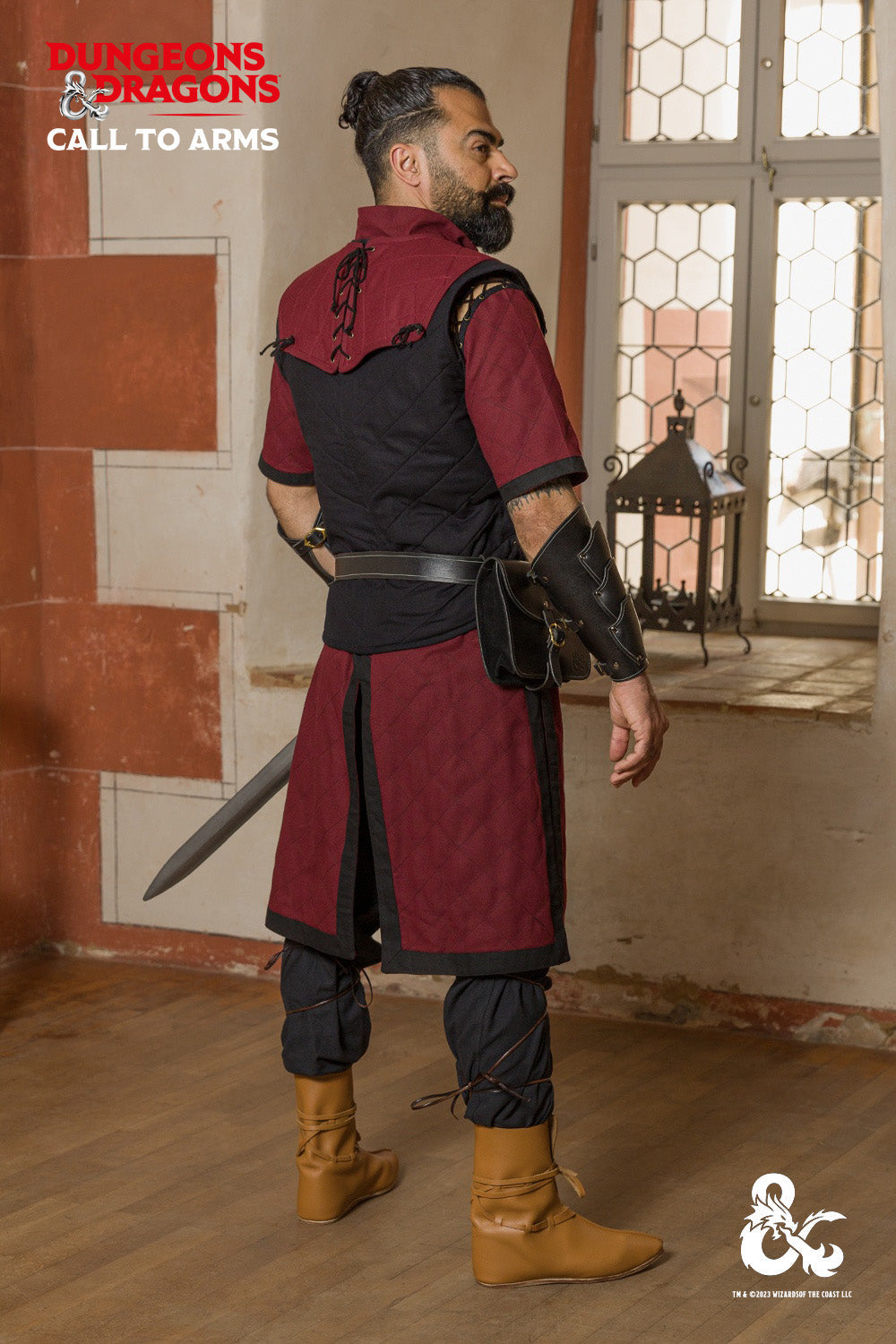Dungeons & Dragons Fighter Garment Set Bordeaux/Black - Which Mark