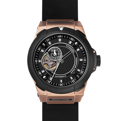 Vento Black Rose Gold Leather - Which Mark