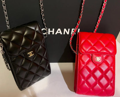 Trendy CC Phone Holder Crossbody Bag - Which Mark