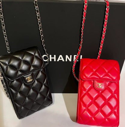 Trendy CC Phone Holder Crossbody Bag - Which Mark