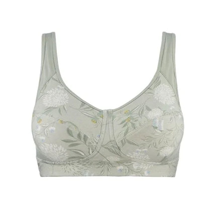 Valentina - Silk Back Support Full Cup Non Wire Organic Cotton Bra - Which Mark
