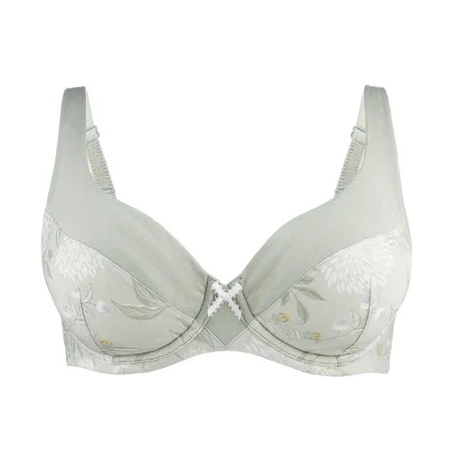 Valentina- Silk & Organic Cotton Underwired Full Cup Support Bra - Which Mark