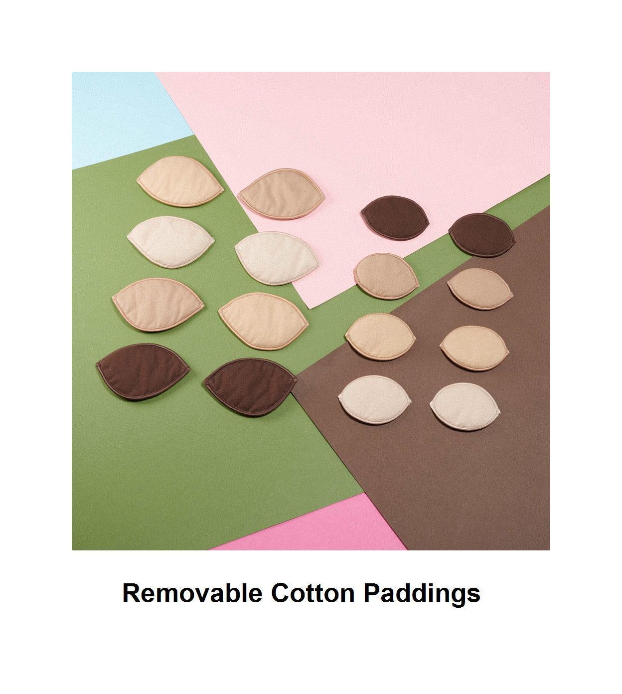 Warm Golden-Supportive Non-Wired Silk & Organic Cotton Full Cup Bra - Which Mark