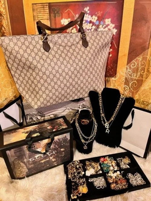 Lux Large Tote - Which Mark