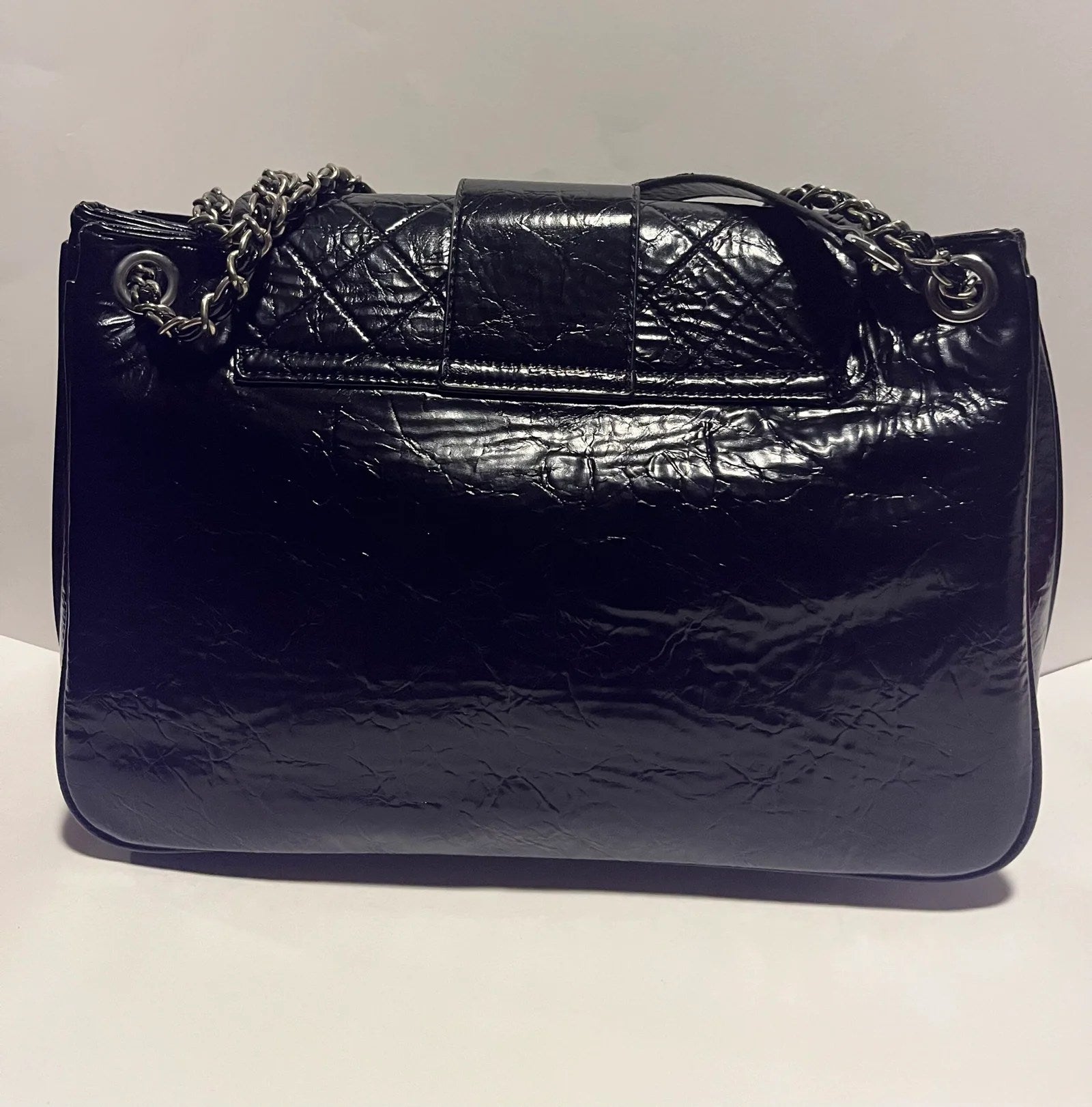 Lux handbag with Silver Chain Handle - Which Mark