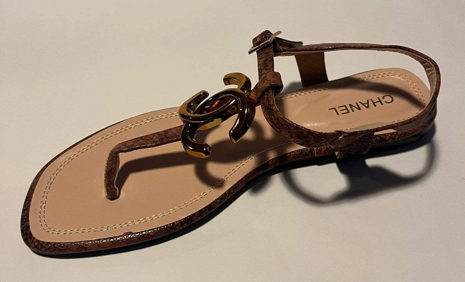 Women Thong Sandals With Back CC - Which Mark