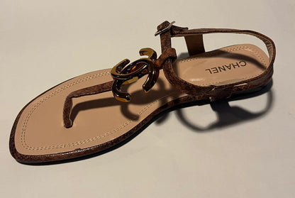 Women Thong Sandals With Back CC - Which Mark