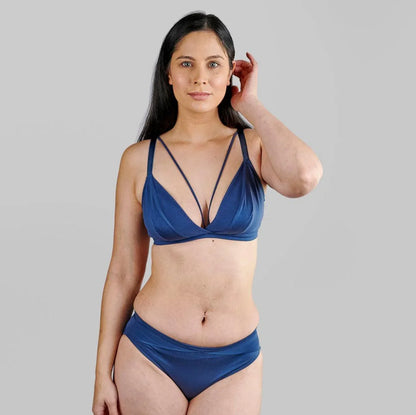 Hope - Silk & Organic Cotton Bralette - Which Mark