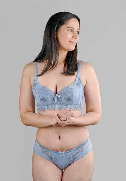 Ashley Embroidery Silk & Organic Cotton Supportive Bra - Which Mark