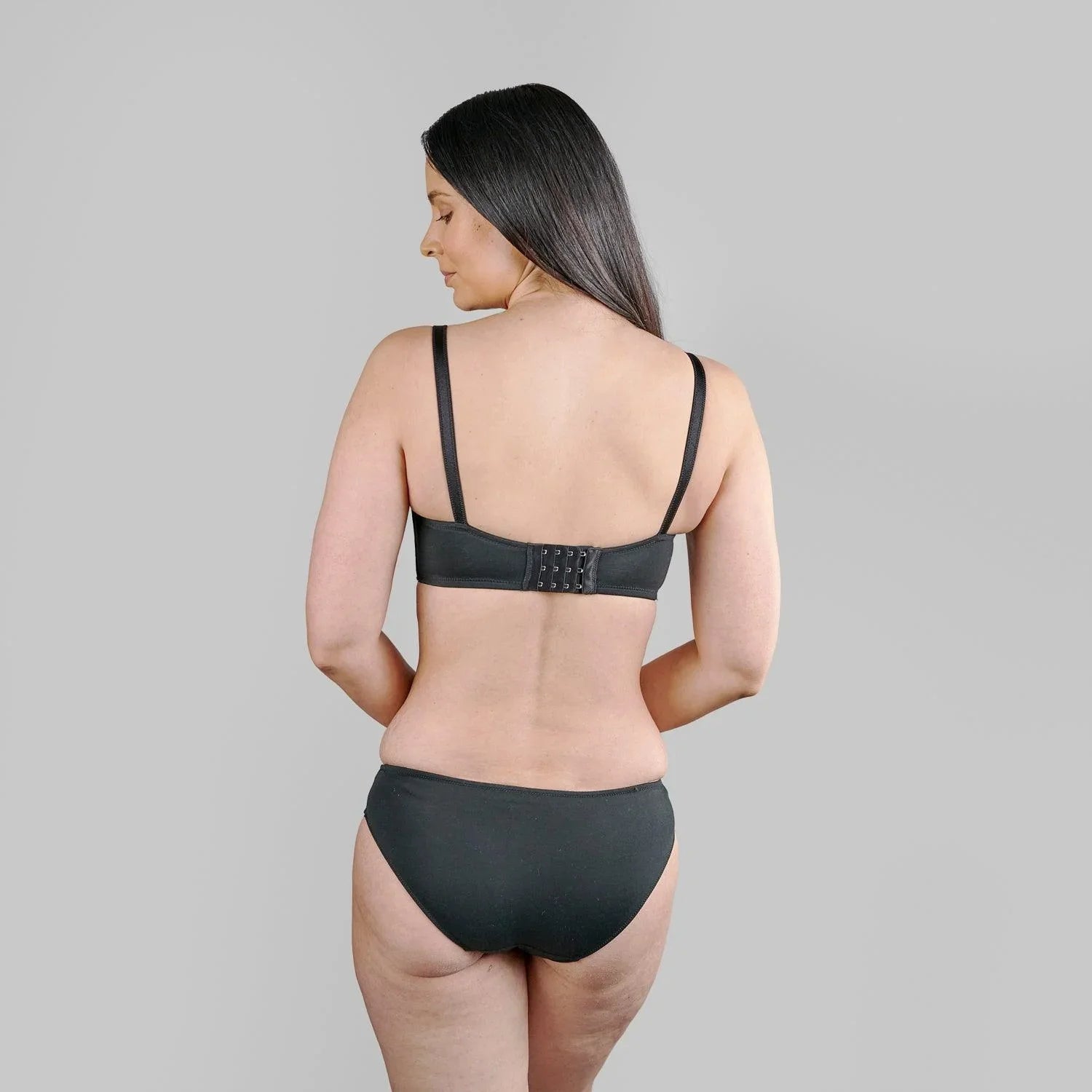 Debbie Lace Organic Cotton & Silk Plunge Bra - Which Mark