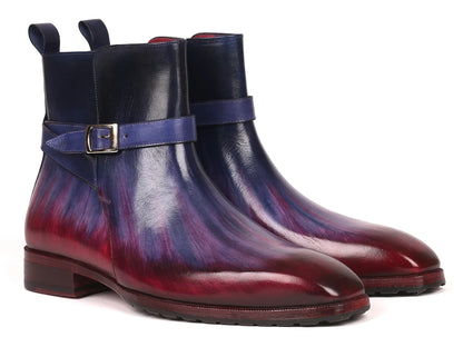 Paul Parkman Men's Multicolor Patina Jodhpur Boots (955MIX32) - Which Mark