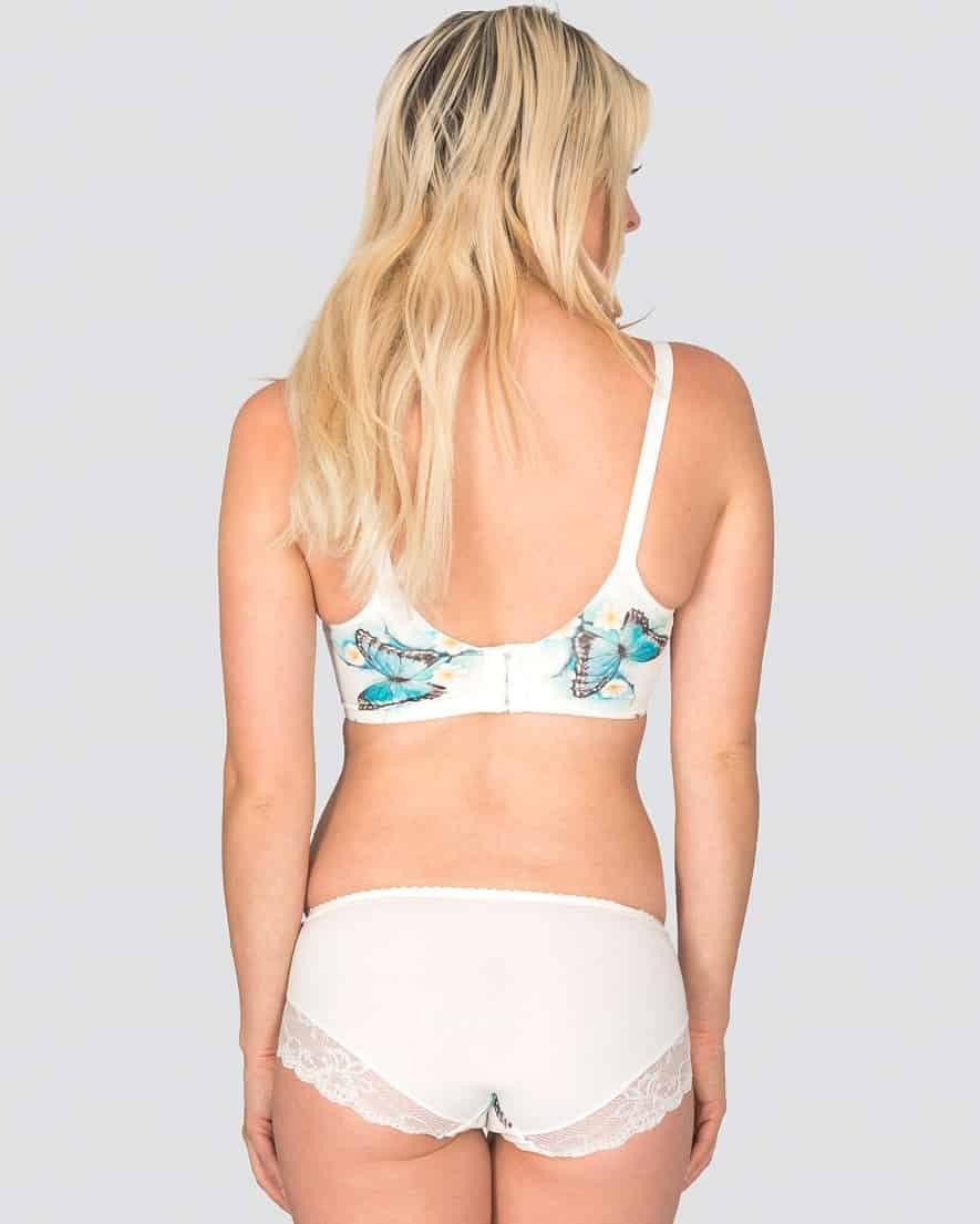 Morpho - Bendable Wire Silk & Organic Cotton Bra - Which Mark