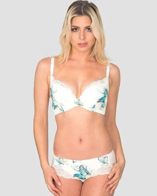 Morpho - Bendable Wire Silk & Organic Cotton Bra - Which Mark