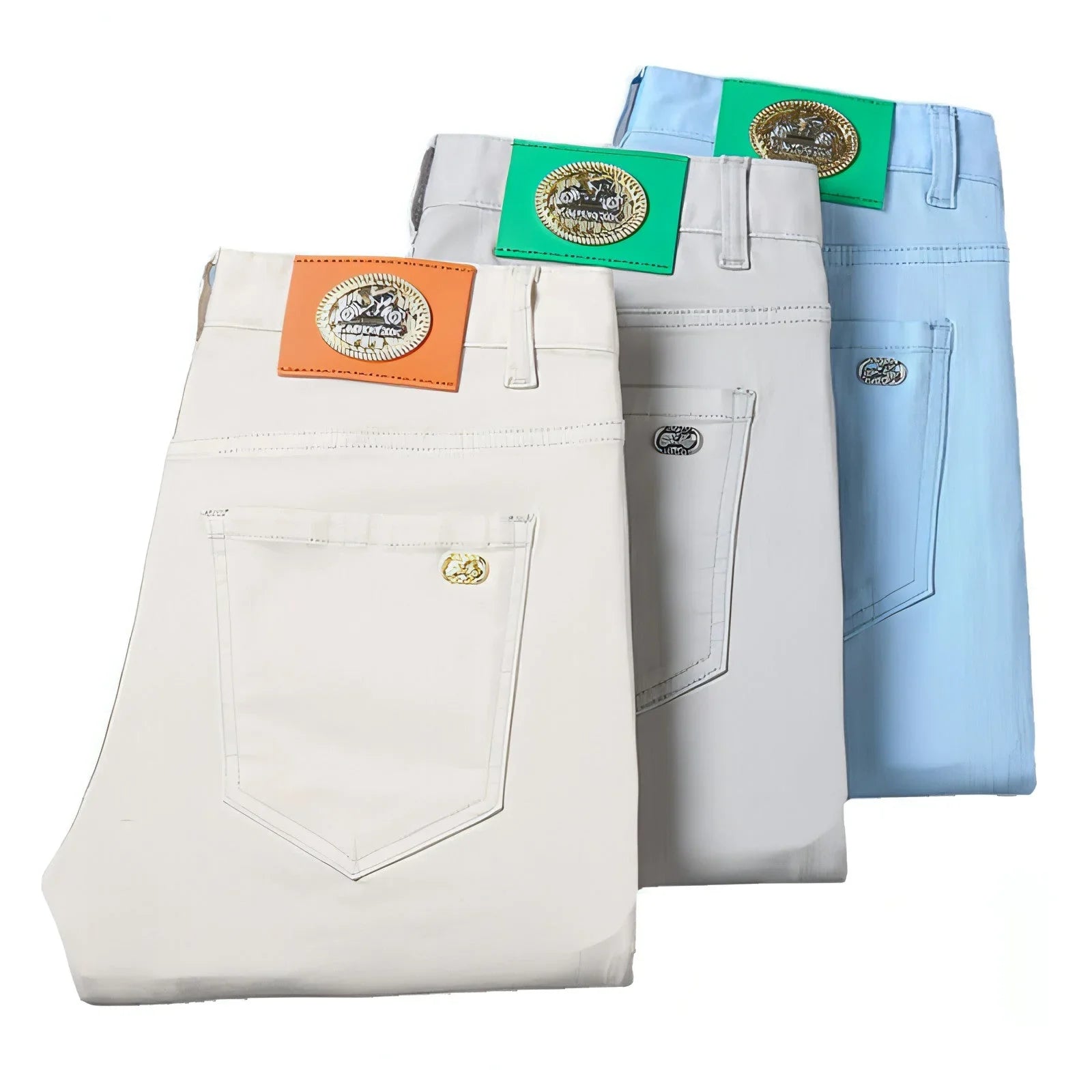Men's Korean Style Slim-fitting Ankle-tied Youth High-end Pants - Which Mark