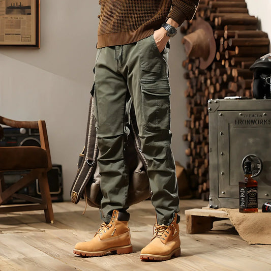 High Street Loose Functional Casual Pants Men - Which Mark