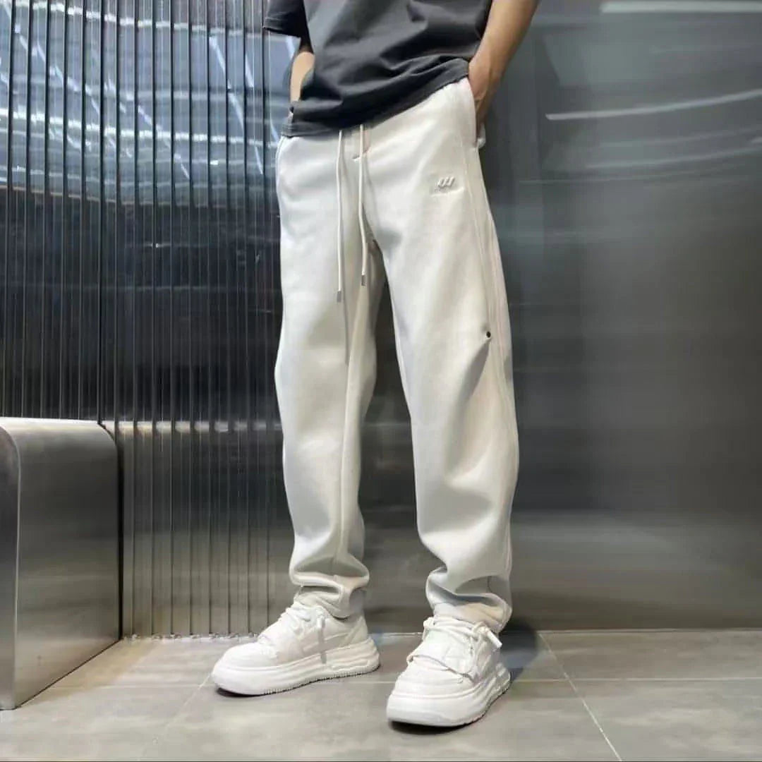 Loose Straight Track Sweatpants Casual Long Pants Men - Which Mark